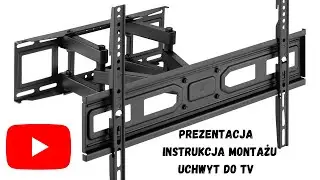 montaż uchwytu do telewizora / installation animation handle TV LPA78