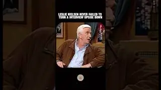 Leslie Neilsen jokes still hit hard | #leslienielsen #comedian #funny #interview #comedy