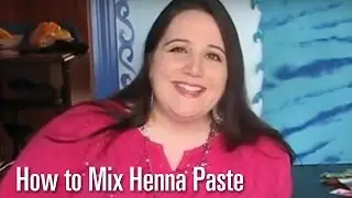 How To Mix Henna Paste : How to do henna tattoos  / mehndi body art
