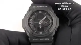 Мужские японские наручные часы Casio G-SHOCK GA -150 -1A