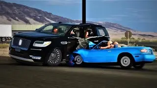 BeamNG Drive - Dangerous Driving and Accidents #23