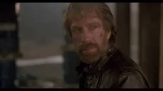 Code Of Silence - Chuck Norris Teams Up With A Robot