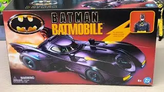 Unboxing & Review Spin Masters 89 Batmobile 