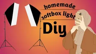 Homemade softbox light diy studio light
