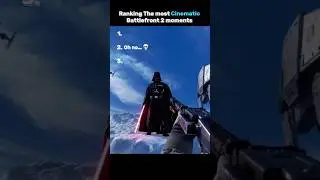 Ranking the Most Cinematic Battlefront 2 Moments #shorts