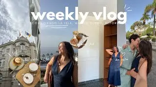 la vida de una chica normal (reformas, de turistas por la isla, trabajo…) | weekly vlog🍂🥧🕯️⭐️