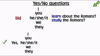 Past simple questions EP1