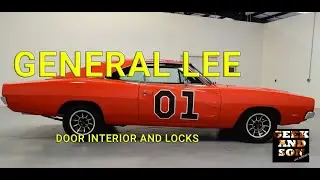 1969 Dodge Charger build restoration General Lee DOOR INTERIOR AND LOCKS