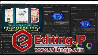 Free Download Premiere Pro Wedding Invitation Project 2026 ! Premiere Pro Project ! jp Ai Edit !