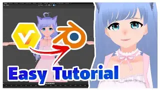 Как импортировать файл VRoid в Blender (краткое руководство)