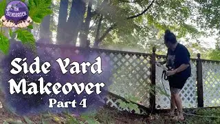 Transforming Our Old Fence With Water [Side Yard Makeover part 4]