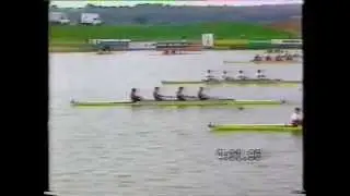 1986 World Championships mens 4- A Final