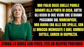 Sono stata trattata come spazzatura da mio figlio. Due settimane dopo, chiese perdono.