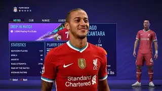 Thiago Alcantara Player Build Fifa 21 Pro Clubs