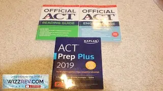 ACT Prep Books Bundle eBay