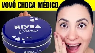 CREME NIVEA e ISTO Tira RUGAS  da TESTA e BOCHECHA CA&Iacute;DA RAPIDO
