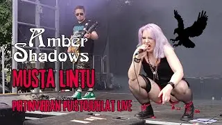 Amber Shadows - Musta lintu (Pirtinvirran puistojuhlat live)