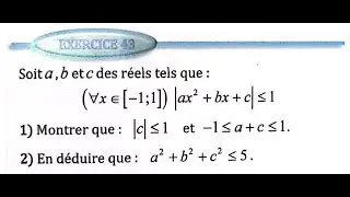 logique  exerice 43 page 73 |Al moufid en maths