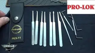 (832) Review: Pro-Lok PKX-11 Lock Pick Set