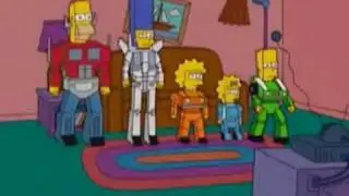 The Simpsons Transformers intro
