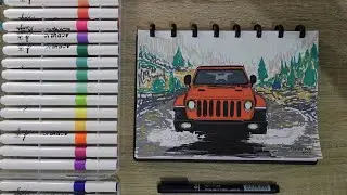 How to Draw a Jeep