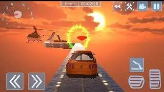 Stunt Car Impossible Track Game || Car games || games || Car racing game