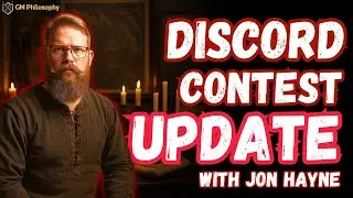DISCORD CONTEST UPDATE!!!! With Jon Haynie | GM Philosophy Community