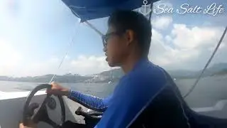 Sea Salt Life~driving a speed boat 😎