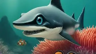 Adventure of a little shark in the Great Deep Ocean//#kidsvideo #cartoon #shark