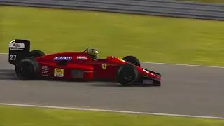 Michele Alboreto 1987 F1 Ferrari F1-87 N&uuml;rburgring Onboard - Assetto Corsa