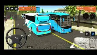 Bus Simulator Indonesia 🚍 Mumbai to Delhi Long Trip | BUSSID Indian Map Gameplay