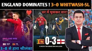 England Crush Sri Lanka 3-0! Series Whitewash in Sri Lanka | T20 World Cup 2026 Warning