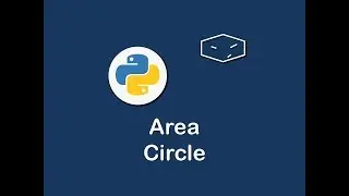 area of a circle in python 😀