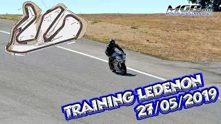 Ledenon moto 27 mai 2019 - Triumph 675 Daytona - MGB moto trackday