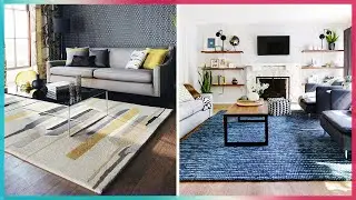 NEW DESIGN OF THE YEAR! 25+ Modern & Minimalist Living Room Rugs Ideas