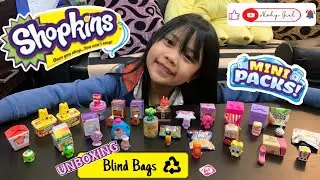 Shopkins Blind Bags Unboxing | Shopkins Mini Packs | Nishy Girl