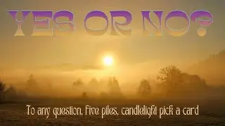 YES or NO pick a card. will it happen? 🌙🕯️