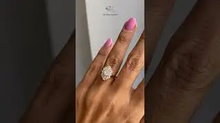 UNIQUE DIAMOND ENGAGEMENT RING, 