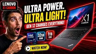 Обзор Lenovo ThinkPad X1 Carbon Gen 12 | Intel Core Ultra 7 155U | 32 ГБ ОЗУ | Бизнес-ноутбук 202...