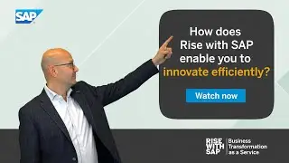 How does RISE with SAP enables you to innovate efficiently?