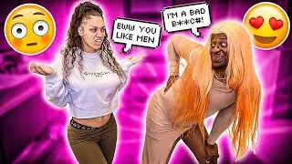 WEARING A DRESS PRANK TO SEE HOW MY WIFE REACTS!!