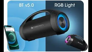 ZEBRONICS - ZEB-Sound Feast 400 60 W Bluetooth Party Speaker || Unboxing & Bass Test || Most VFM