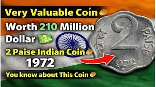 2 Paise 1972 India Coin 🪙 | Hidden Value Up to $21 💰 | Rare Old Indian Coin