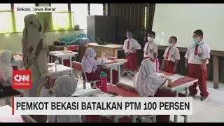 Pemkot Bekasi Batalkan PTM 100 Persen