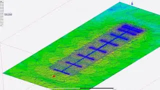 InnovAntennas 9el OWL Ultra simulated using Ansys HFFS 2020 R2