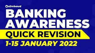 1 - 15 Jan 2022 || Banking Awareness 2022 || Quick Revision Bank in News || IBPS | SBI | RBI | LIC