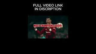 Top 10 Cristiano Ronaldo Records That Will Never Be Broken | Unbelievable CR7 Records