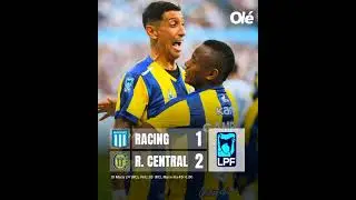 Racing Club 1=2 Rosario Central/ Narraci&oacute;n de Radio 2 Jes&uacute;s Emiliano/ Liga Profesional Argentina 🏆