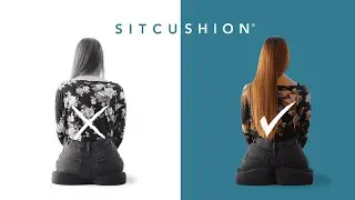Say GOODBYE to Back Pain with Ergonomic Memory Foam Seat Cushion