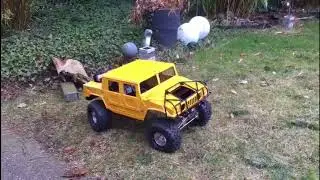 Hummer H1 1/6 Scale Crawler Full Metal Chassis Driver Terminator 2 Arnold Schwarzenegger